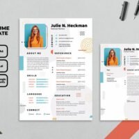 Buy CV Resume Template 4