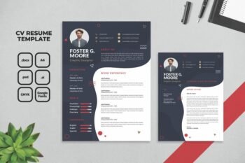Buy CV Resume Template 2