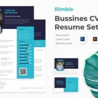 Buy CV Resume Template 6