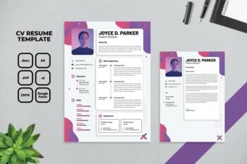 Buy CV Resume Template 5